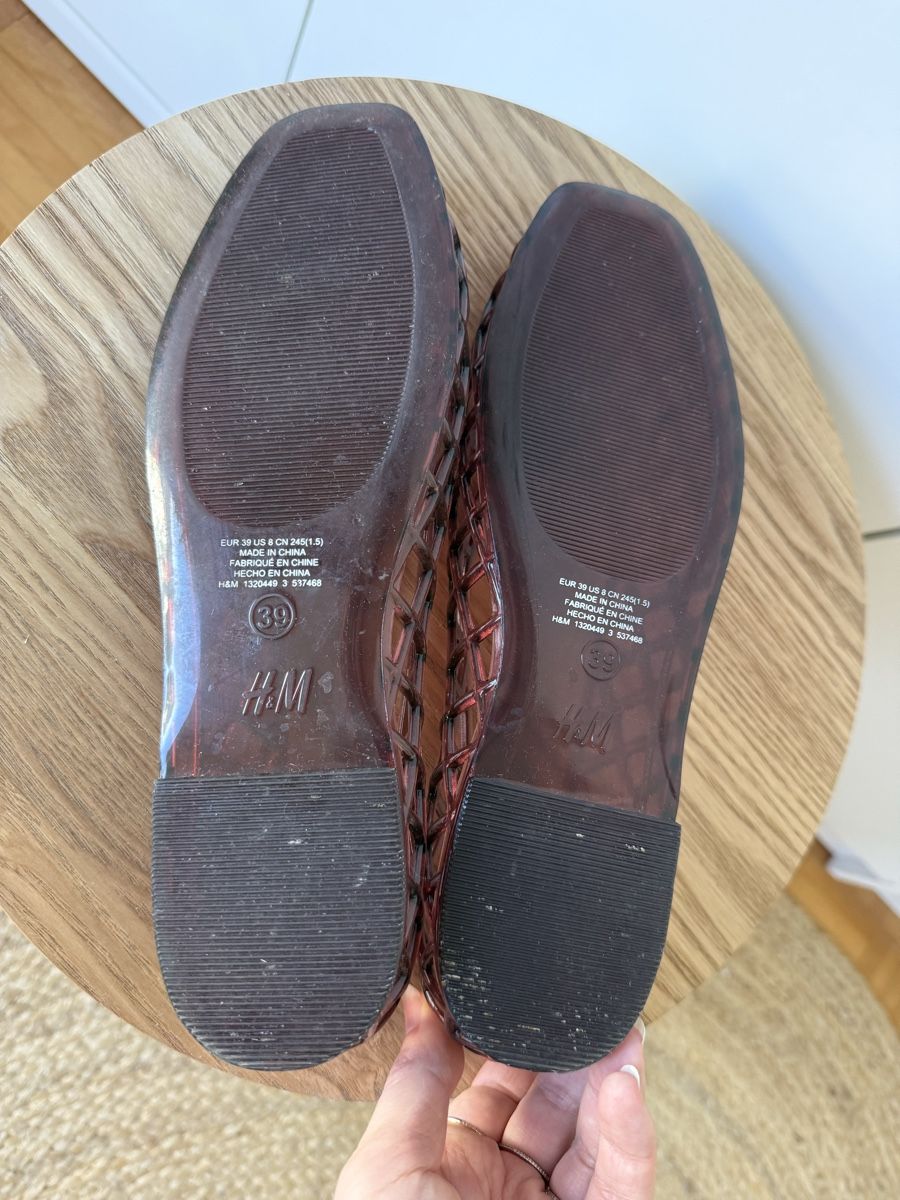 H&M Damenschuhe: Jelly eapadrilles H&M braun 39 – Neu (gemäss Beschreibung) aus Luzern von Aistee 3
