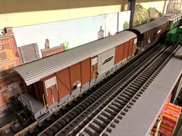 LGB 40080 märklin= Wagenset 2-teilig RhB Gak-v 5402/5420