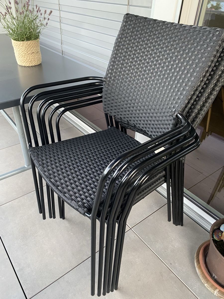 Schaffner Tischset: Gartentisch Schaffner mit 6 Stühlen – Gebraucht aus Nottwil von Antago 3