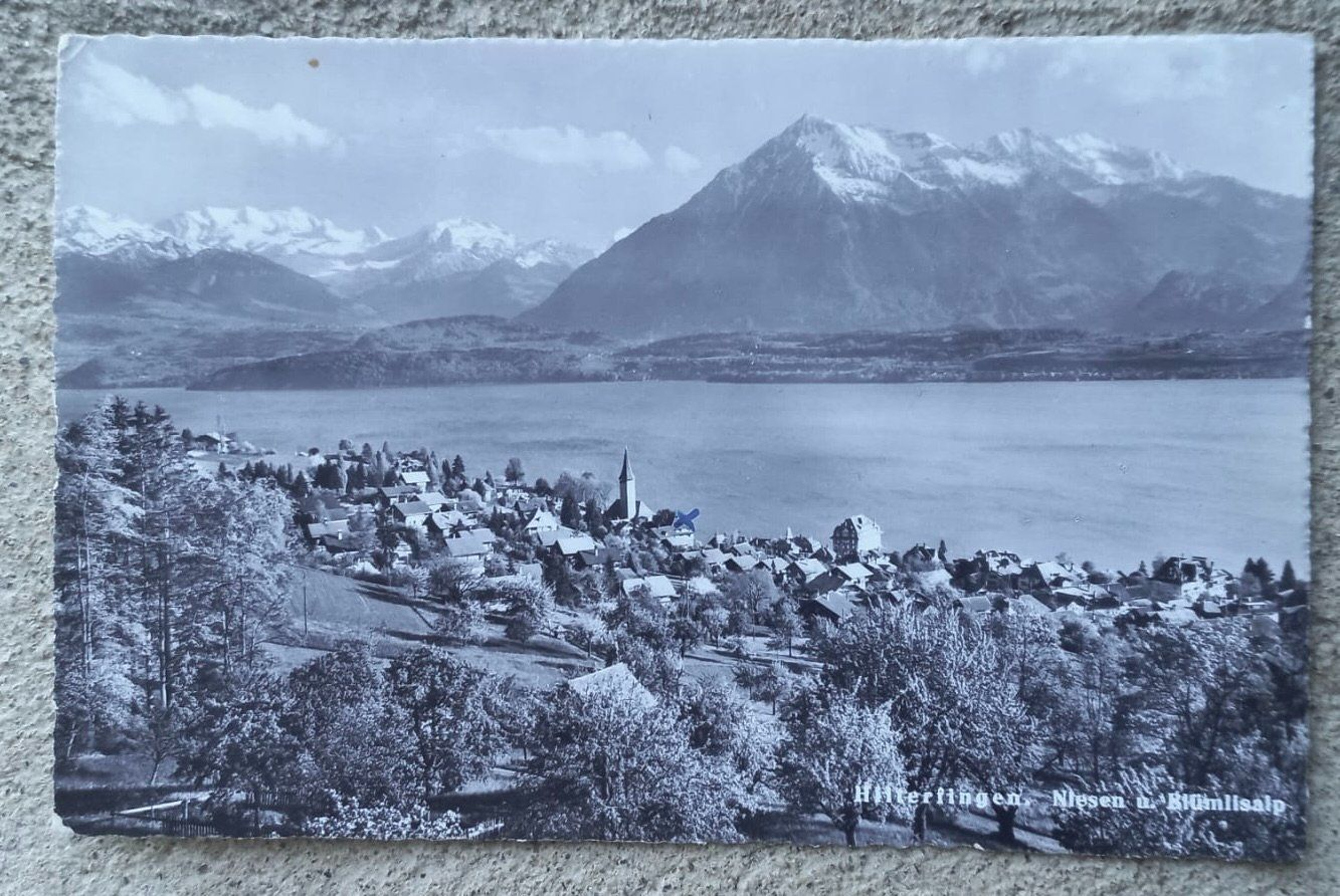 Cartoline postali: AK Hilterfingen am Thunersee – Usato da Burgdorf venduto da glasrabe01