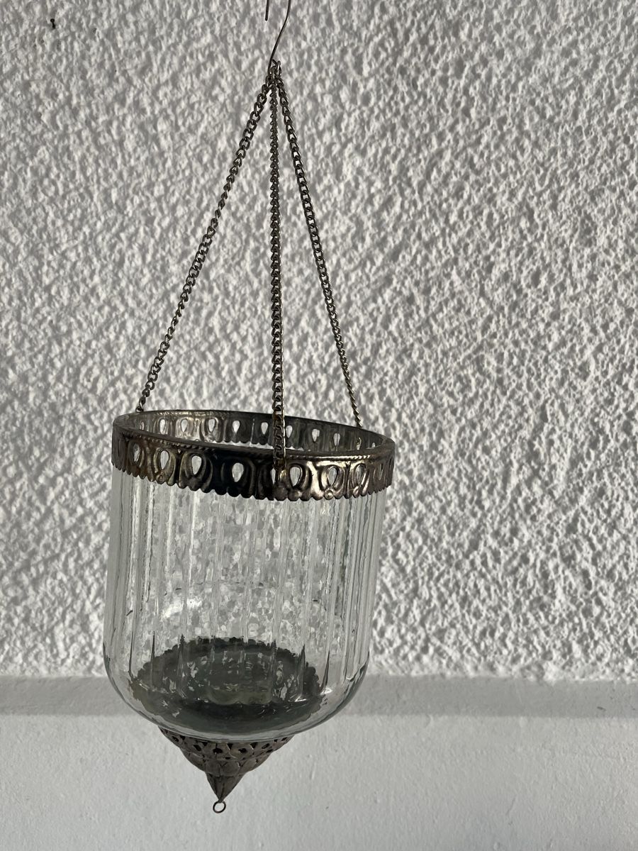 Tutte le decorazioni: Windlicht Hänger aus Glas / Metall – Usato da Wetzikon ZH venduto da seli03 1