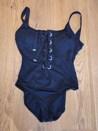 Michael Kors Badeanzug, schwarz, Gr. 44, Top Zustand