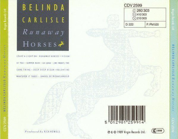 BELINDA CARLISLE (CD) Runaway Horses WIE NEU! | Kaufen auf Ricardo