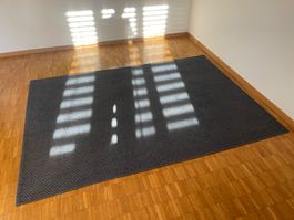 Blauer Teppich 160/230 (Morum Ikea)