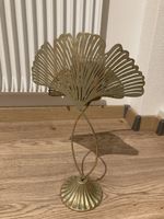 Teelicht Blüte mit goldenen Lack