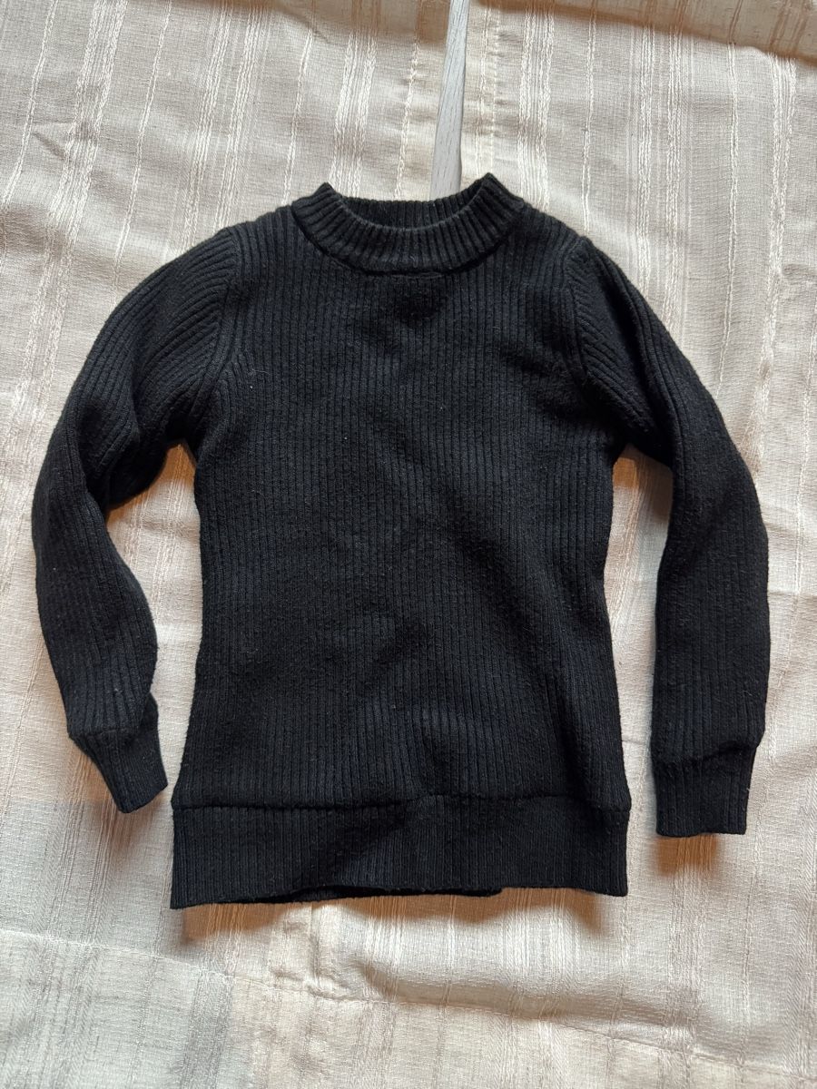 Maglioni & Felpe: Kinder Warm gefütterter Winter-Pullover, Schwarz, Grösse 92 – Usato da Nottwil venduto da sukkus.ch