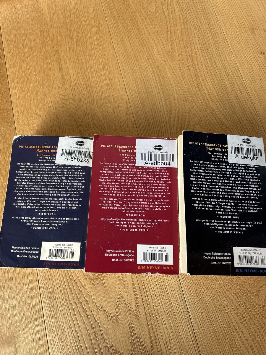 Bücher: Trilogie Hammer und Kreuz – Gebraucht aus Grüningen von Rami77 1