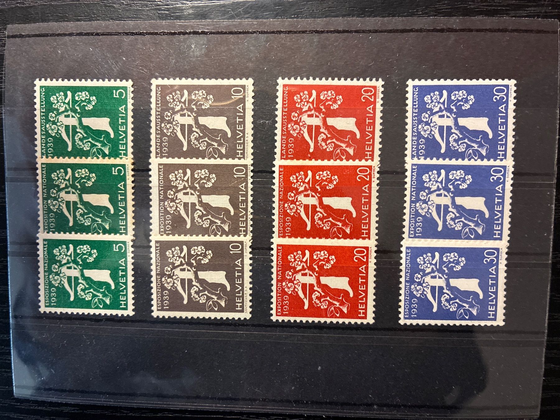 Alle Briefmarken: Briefmarken Postfrisch 1939 – Gebraucht aus schafisheim von bru_bkb8