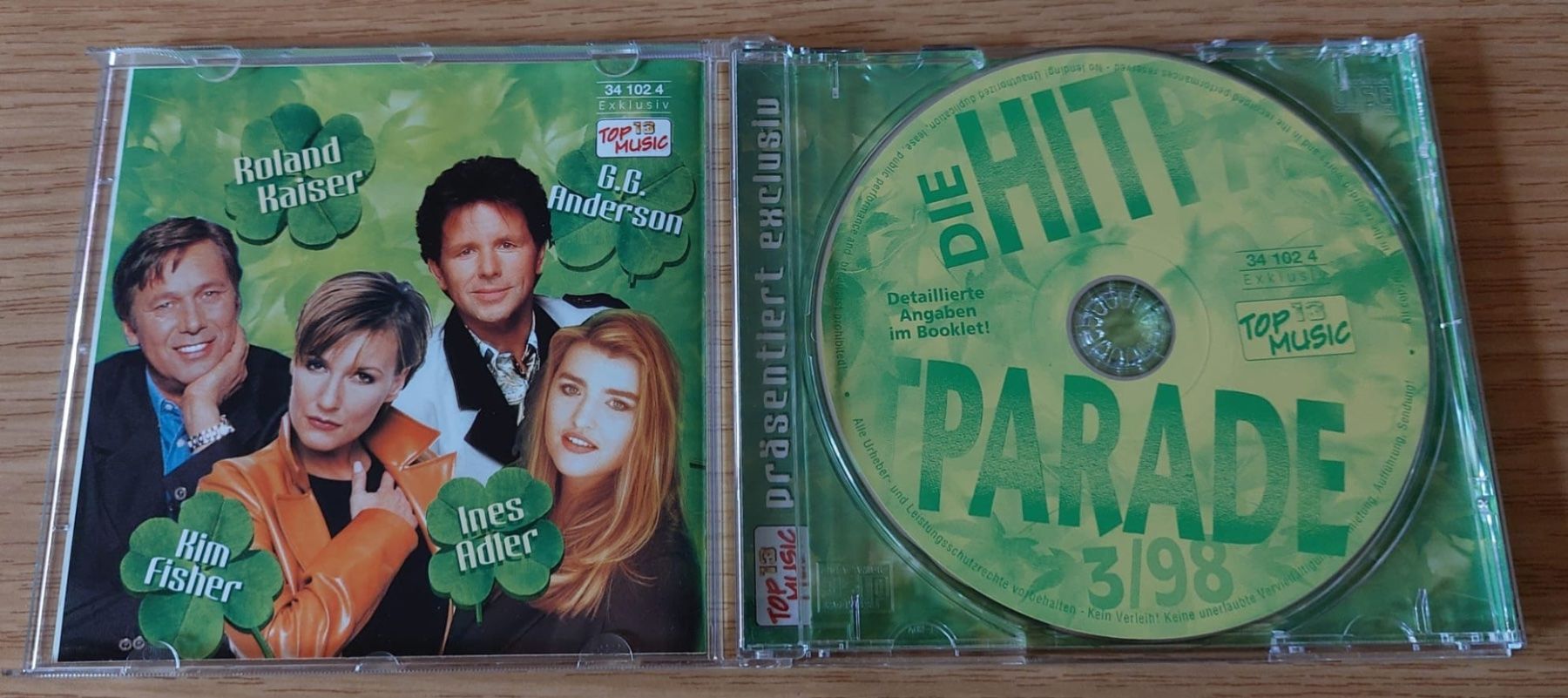 CD: CD - Die Hitparade 3/98 - 18 deutsche Super Hits – Usato da Urtenen-Schönbühl venduto da Kahru 2