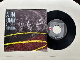 AHA A-HA tolle Single Train of throught 80's Kult
