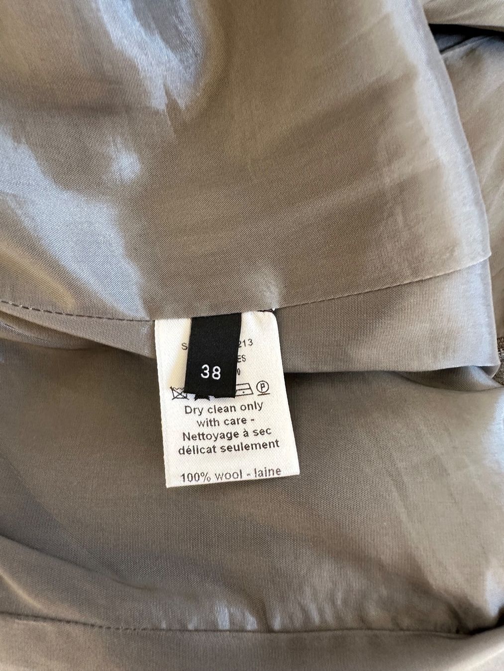 Vestiti: NWOT Joseph Grey Wool Mini Dress Size 38 – Nuovo (secondo la descrizione) da Trin venduto da kat_pmj8 8