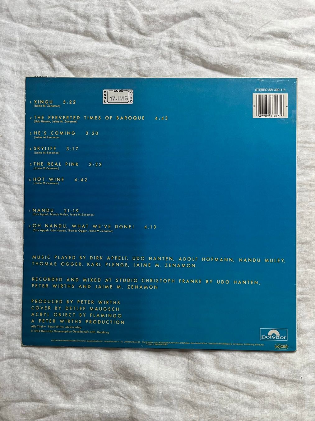 Dischi in vinile: Zenamon – Zenamon, 1st German press – Usato da Effretikon venduto da ChrisLamberger 1