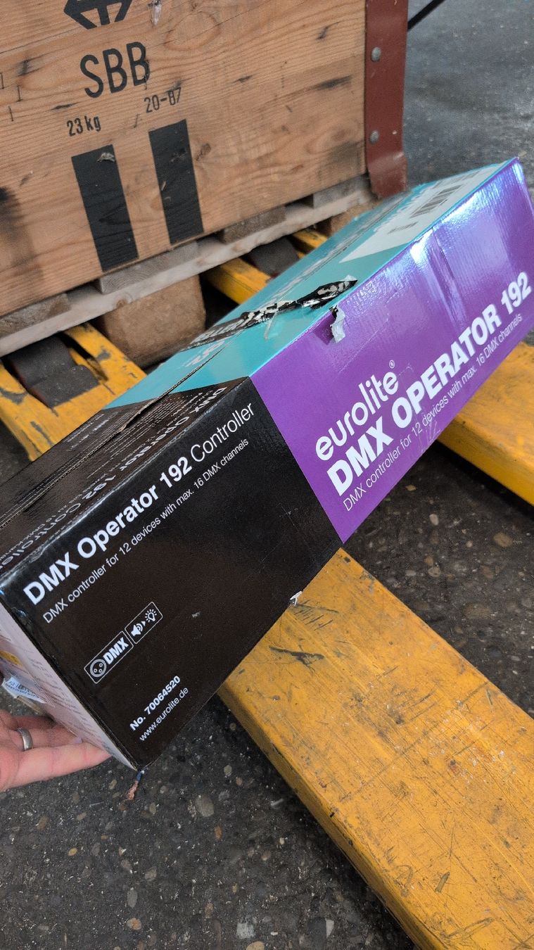 Steuerung: Eurolite DMX Operator 192 Controller neu – Neu (gemäss Beschreibung) aus oberembrach von hel_f97f 1