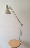 Grosse Vintage Luxo Regent L 1 S Architektenlampe oyster