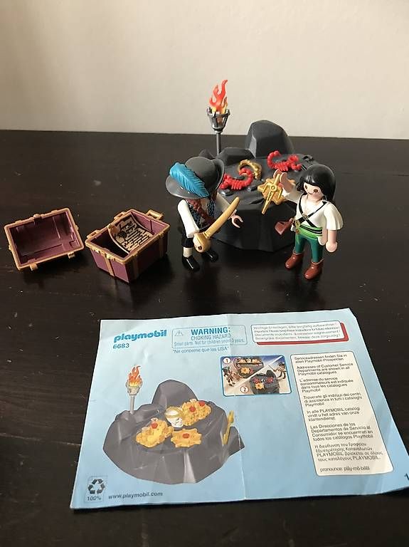 Giocattoli: Playmobil 6683 Pirates with treasure  – Usato da Crassier venduto da CocoChill 4