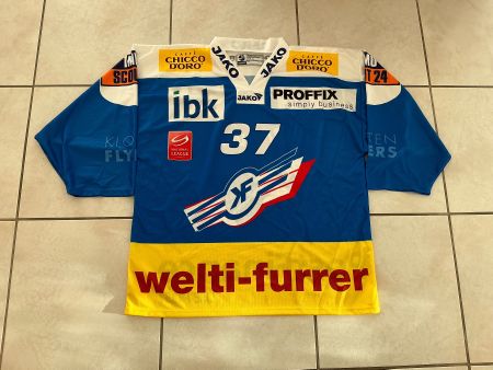 Kloten Flyers Trikot / # Curtis Brown / 2008 - 2009 / Gr. XL