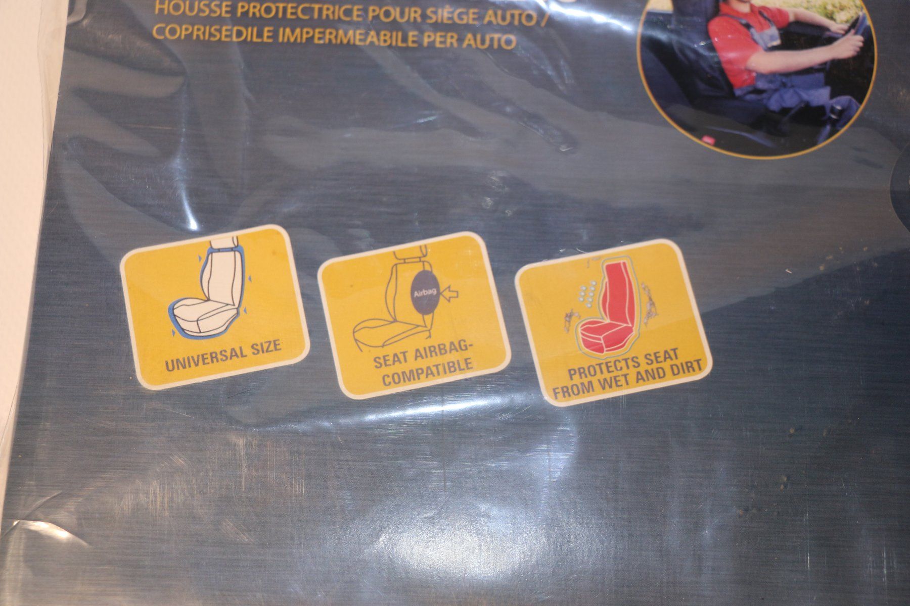 Altro: Sitzüberzug für Auto – Nuovo e nell'imballaggio originale da Corminboeuf venduto da antikerverkauf 1