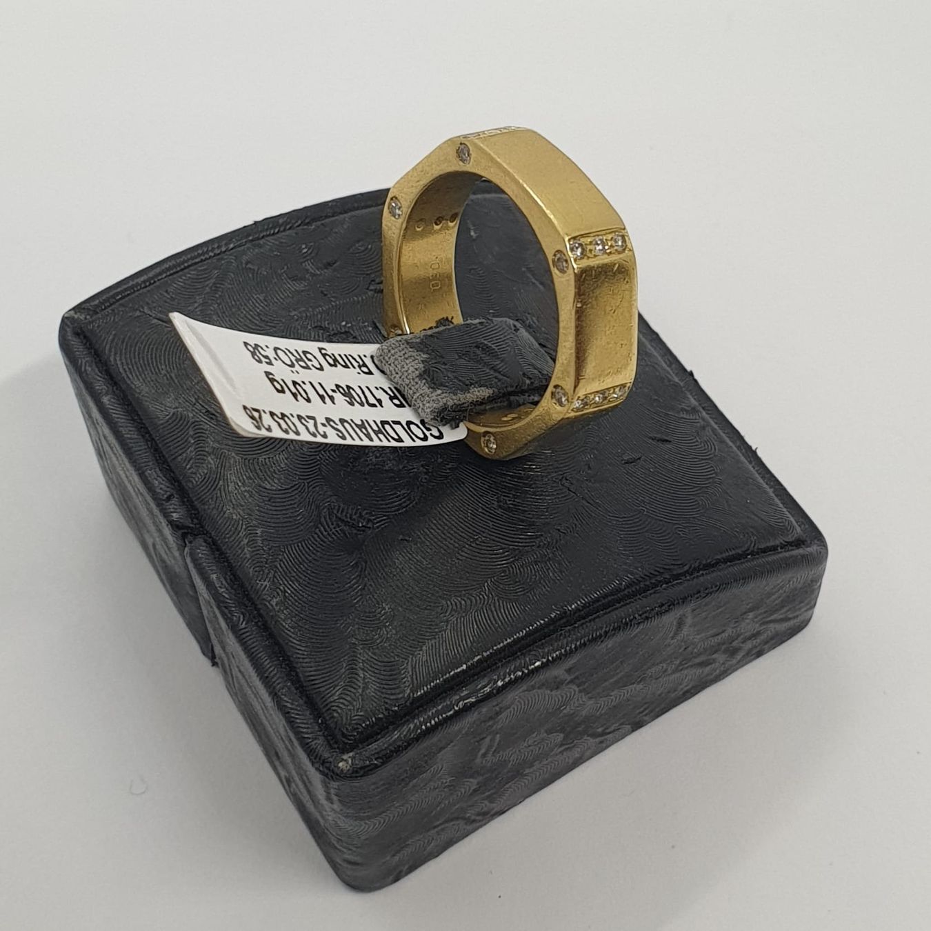 Anelli: Echt 18K Gold 30x Brilliant Ring – Usato da Luzern venduto da Goldhaus-Luzern 1