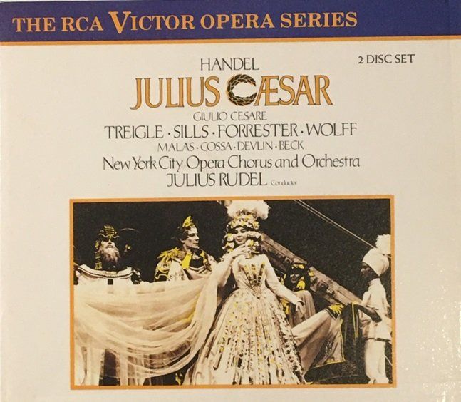 CD: Händel - Julius Caesar (Julius Rudel) – Usato da Grüningen venduto da azulamarillo