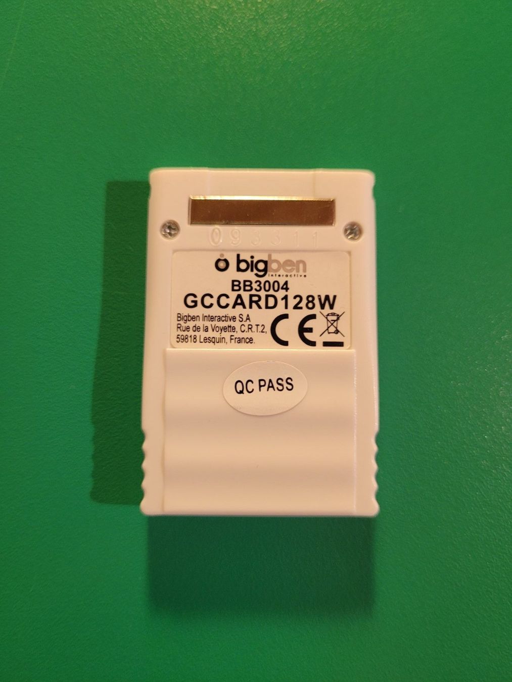Memory Units & Memory Cards: bigben Memory Card GameCube 2043 Blocks – Gebraucht aus Grindelwald von lego9 1