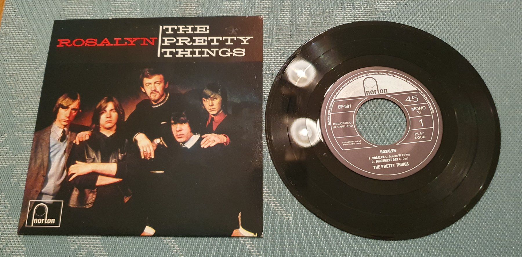 Dischi in vinile: THE PRETTY THINGS, Rosalyn, USA EP-Single, Mint- – Usato da Kreuzlingen venduto da Cdschlumpf
