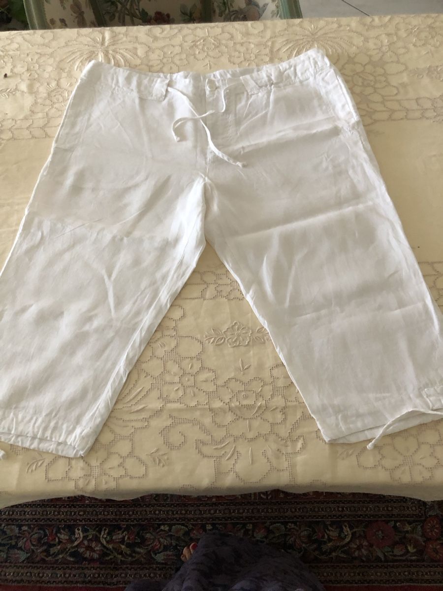 Pantaloni: 3/4-Sommerhose 100% Leinen – Nuovo (secondo la descrizione) da Solothurn venduto da Congela 1