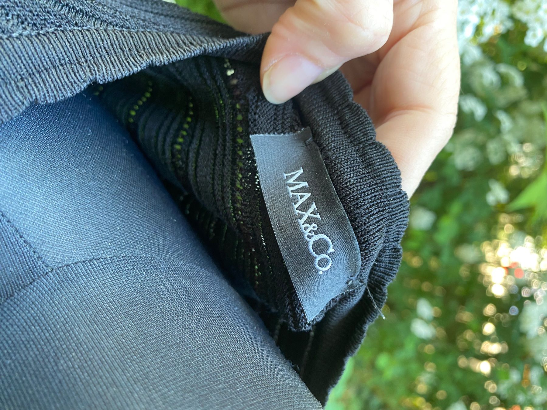Max Mara Vestiti: MAX&CO Sommerkleid, Grösse M, schwarz! – Usato da Zürich venduto da JDB_Vintage 3