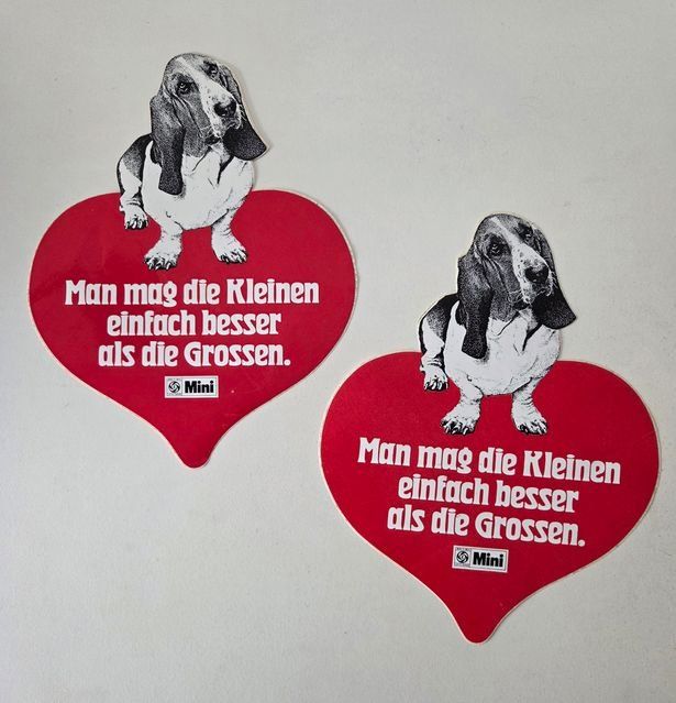 Cricut Sticker: 2 Stk.Sticker Aufkleber Mini Cooper Autocollants – Usato da Schenkon venduto da Blech
