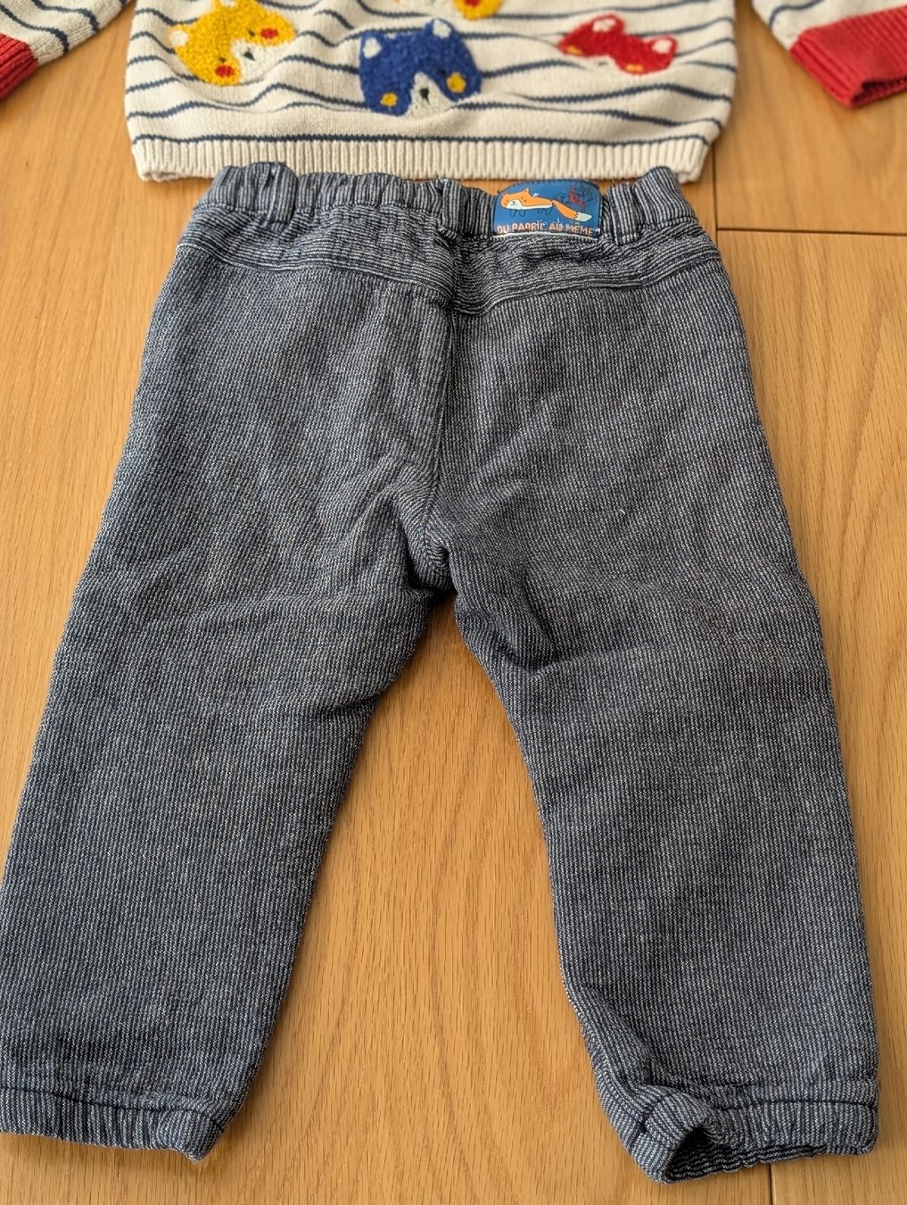Du Pareil au Même Maglioni & Felpe: Du Pareil au Même Set Gr. 80/86, Hose + Pullover – Usato da Basel venduto da an_v7yj 8