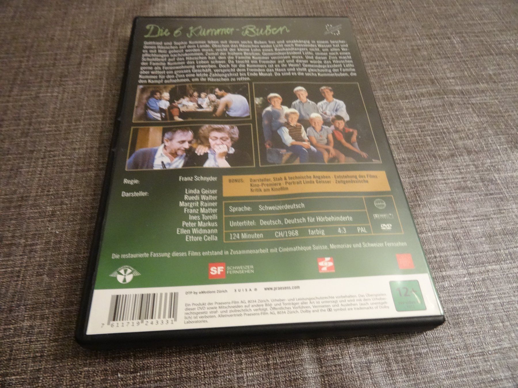 Alle DVDs: DVD Die 6 Kummerbuben – Gebraucht aus Olten von Disc-Verkauf 2