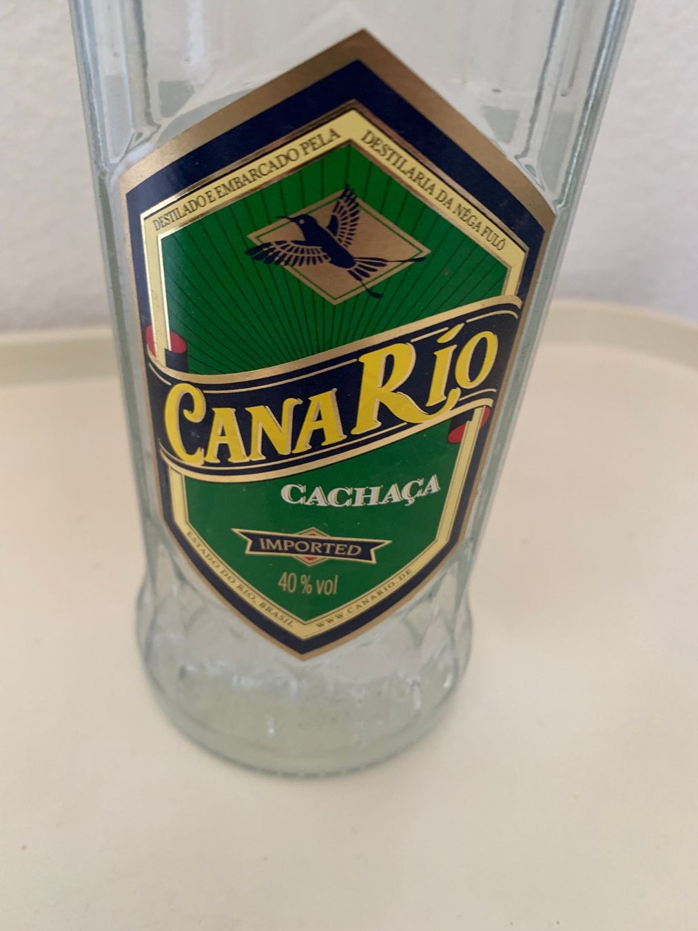 Spirituosen: Cachaça Flasche CanaRio – Neu (gemäss Beschreibung) aus Arlesheim von Clouny 1