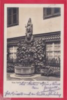 STATUE RUDOLFS VON HABSBURG IM SEIDENHOF ZU BASEL, 15.8.1922
