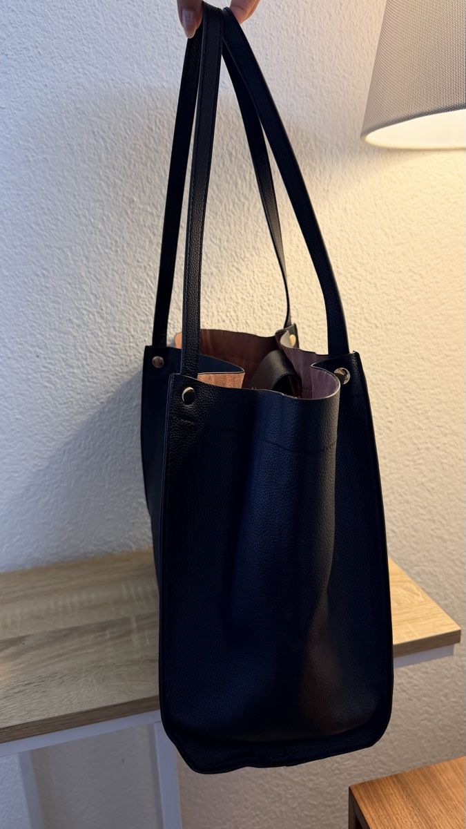 H&M Taschen für Damen: Shopper Tasche schwarz von H&M – Gebraucht aus Bonstetten von AngelaF23 3