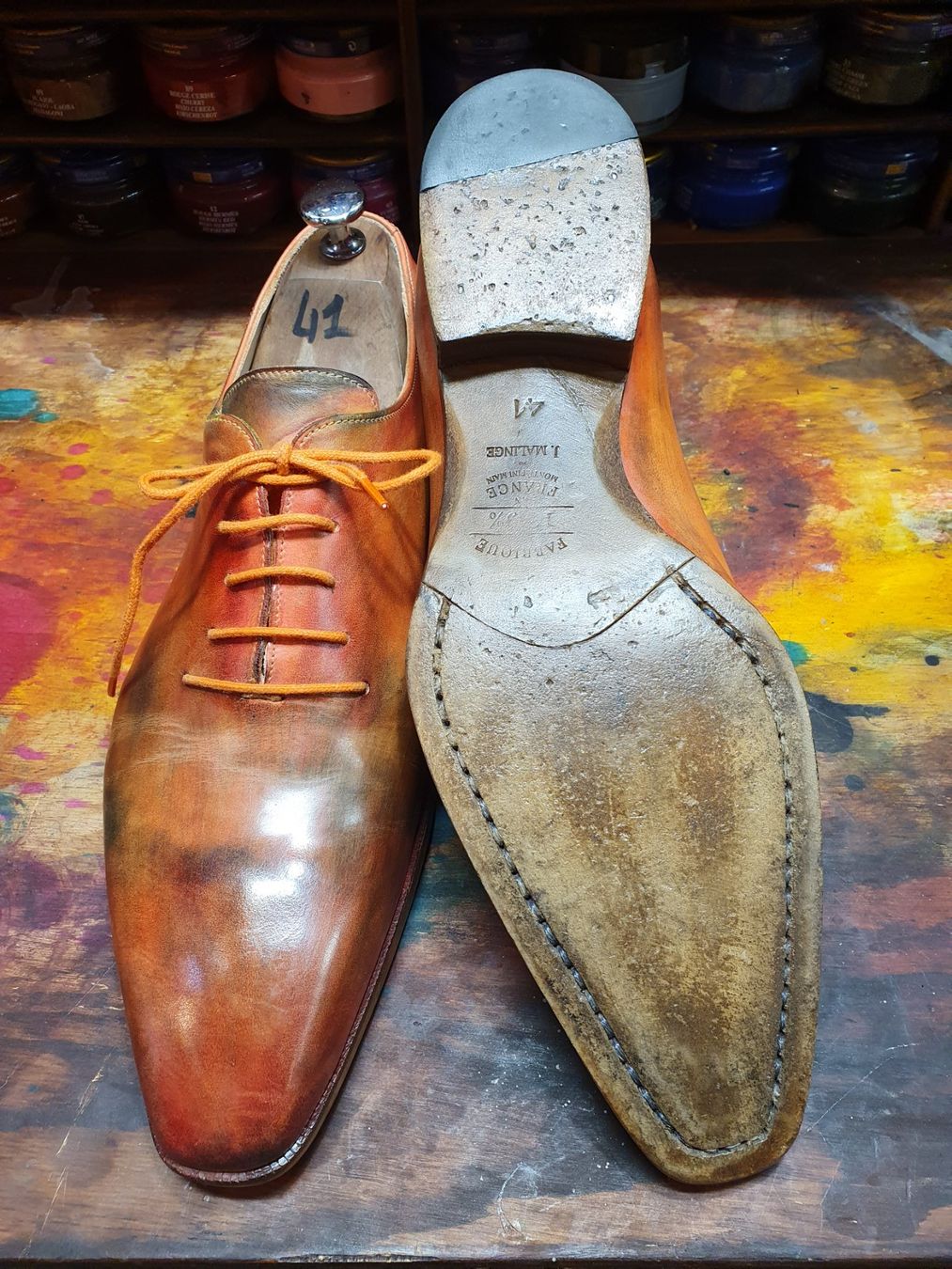 Scarpe da uomo: Chaussures J.Malinge - 41 – Usato da Lausanne venduto da lae_c5zc