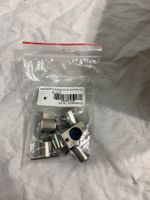 6x Omnitronic 3-pol XLR M Einbaustecker (*303)