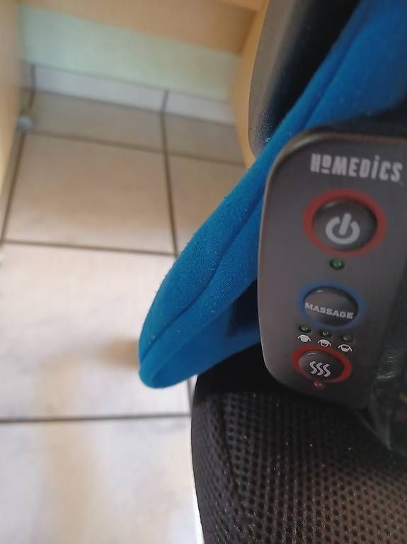 Dispositivi per massaggi: Massagesitzauflage HoMedics   – Usato da Niederbipp venduto da flodur55 3