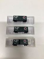 3x Güterwagen Northern Pacific Railway NP grün OVP 689995/99