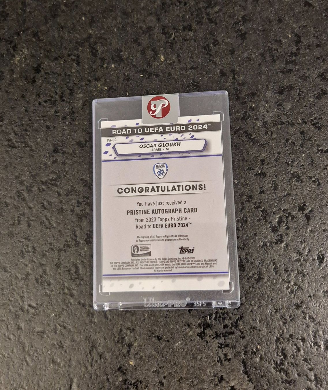 Topps Carte collezionabili: Oscar Gloukh Autogramm - Israel - Topps – Nuovo (secondo la descrizione) da Burg AG venduto da Danoe 1