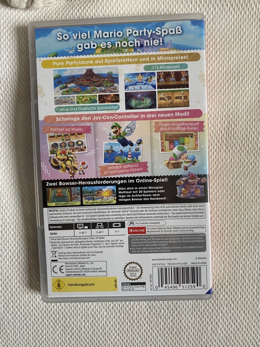 Nintendo Giochi: Nintendo Switch Mario Party Jamboree – Nuovo (secondo la descrizione) da Basel venduto da joh_fky6 2