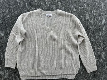 Original Zwillingsherz Cashmerepullover, grau, Gr. S, neu