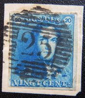 Belgien Kat. 2 gest. 1849 Kat. 60 Euro