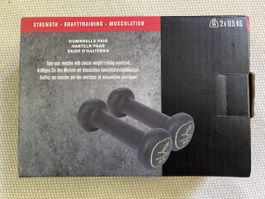 2x 0.5 KG Dumbbells Pair - Neu verpackt.