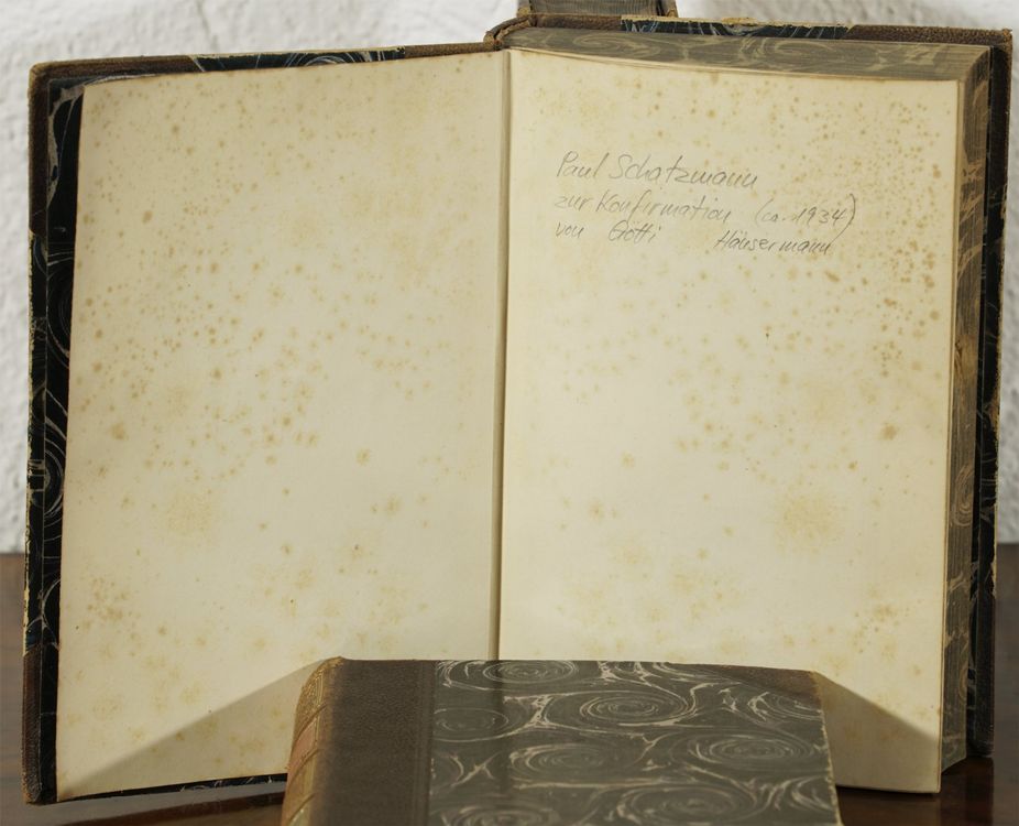 Livres: 5 Bände gesammelte Werke von Gottfried Keller, 30er-Jahre – D'occasion à Meggen par Brockitare 9