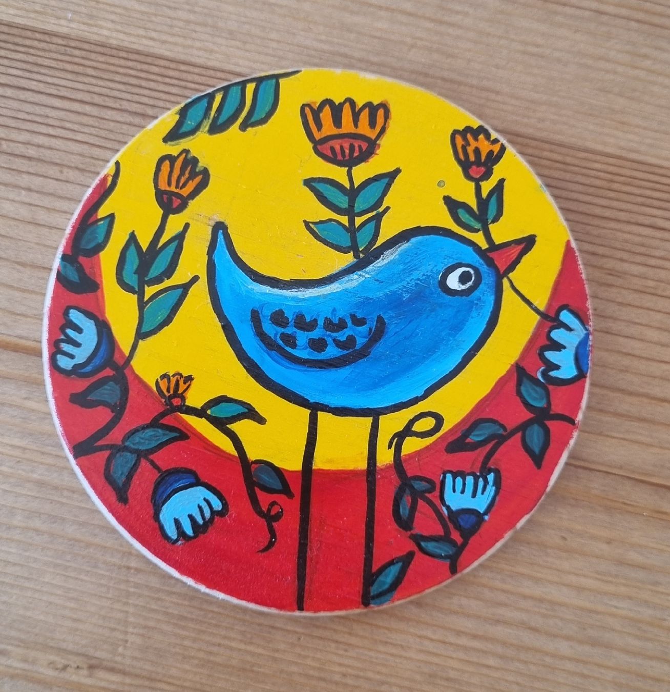 Sottobicchieri: Hand-Painted Decorative Coasters Set / Home decor  – Nuovo e nell'imballaggio originale da Glattpark(Opfikon) venduto da dev_k5dn 8