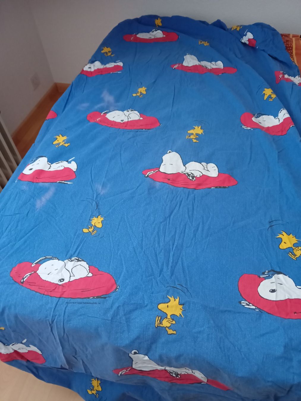 Biancheria da letto: Snoopy-Fixleintuch 90/100 x 190/200 cm – Usato da Witterswil venduto da hele04