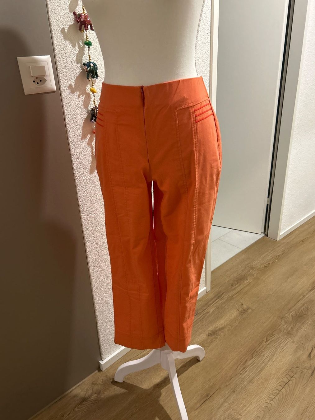 Pantaloni: 7/8 Sommerhose orange von Steilmann – Usato da Brunnen venduto da Nala2929 2