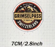 Sticker Aufkleber Grimselpass