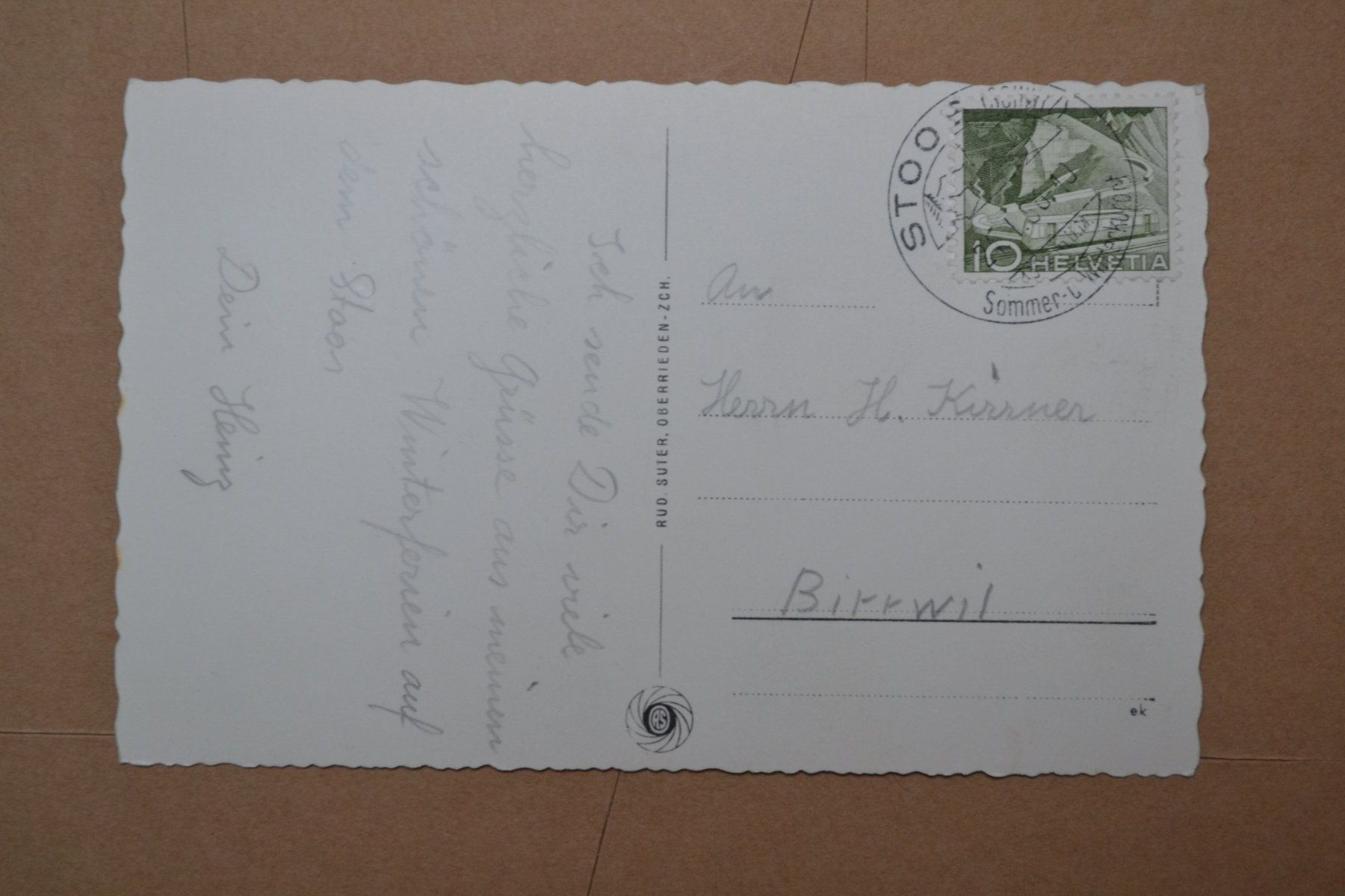 Cartes postales: AK Stoos SZ – D'occasion à Beinwil am See par kajak55 1