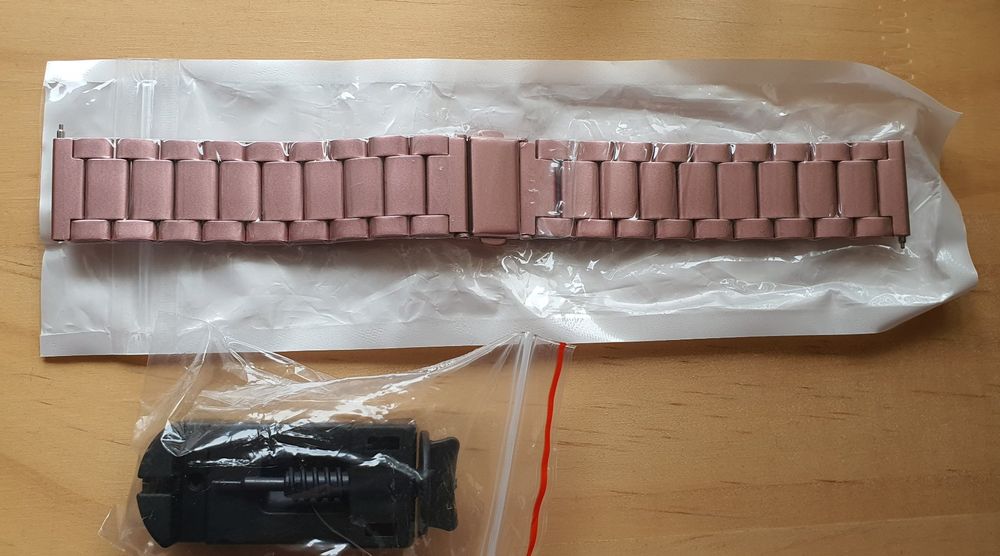 Custom Rose Gold 20 mm Watch Bracelet 123.58.35.20.55.003_K0017993