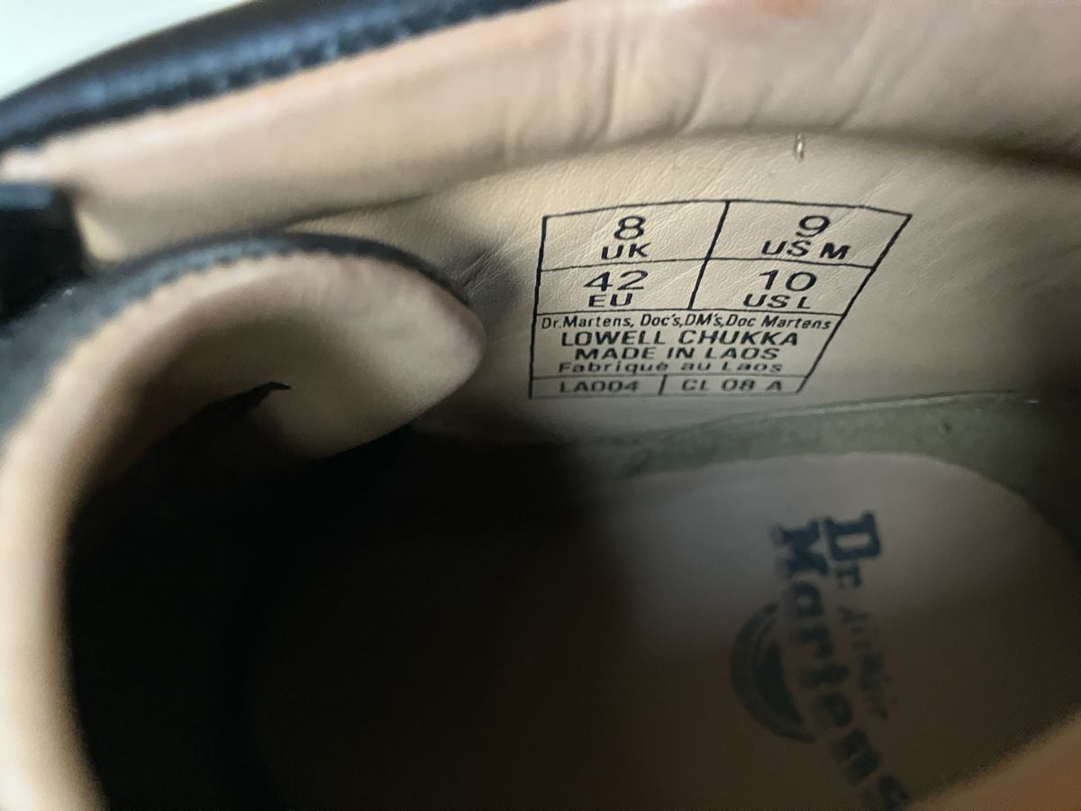 Dr. Martens Scarpe da uomo: Dr. Martens Lowell chukka – Nuovo (secondo la descrizione) da Suhr venduto da Cverk 5
